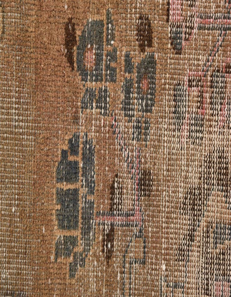 Detail image of  3' 2 x 6' 1  Hand Knotted Tabriz Persian Wool Runner Rug