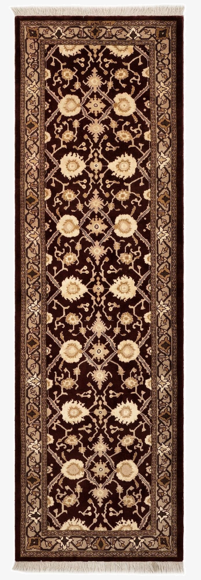  2' 9 x 8' 8  Hand Knotted Tabriz Persian Wool Runner Rug