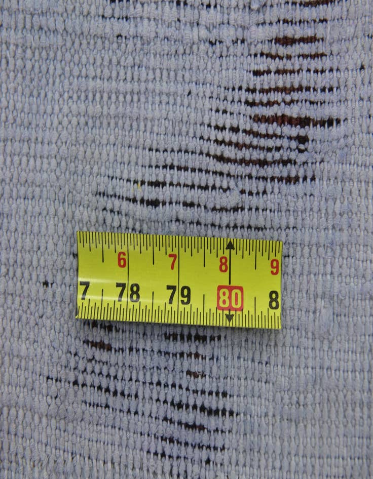 Detail image of  4' 5 x 9'  Hand Knotted Ultra Vintage Persian Wool Runner Rug