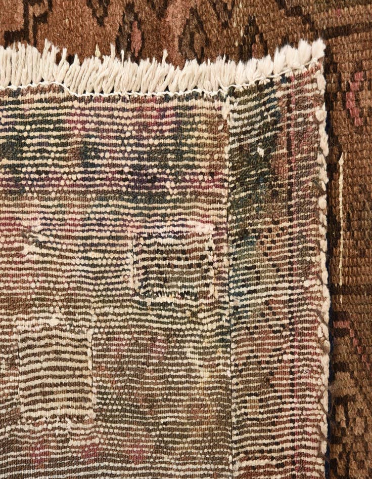 Detail image of  3' x 6'  Hand Knotted Ultra Vintage Persian Wool Runner Rug