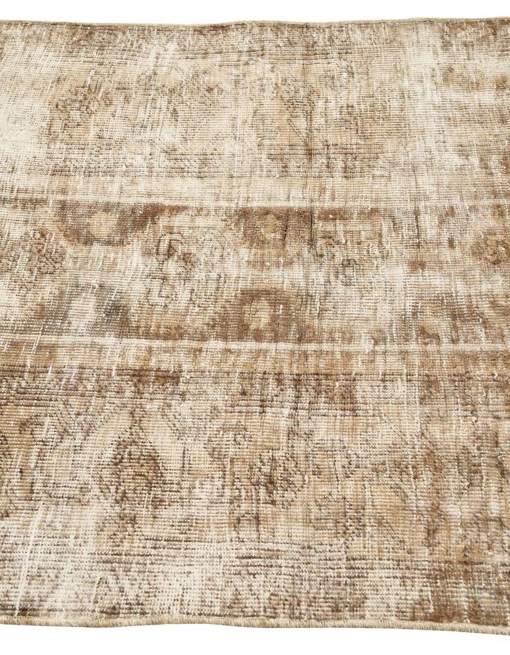 Detail image of  3' 6 x 7' 1  Hand Knotted Ultra Vintage Persian Wool Runner Rug
