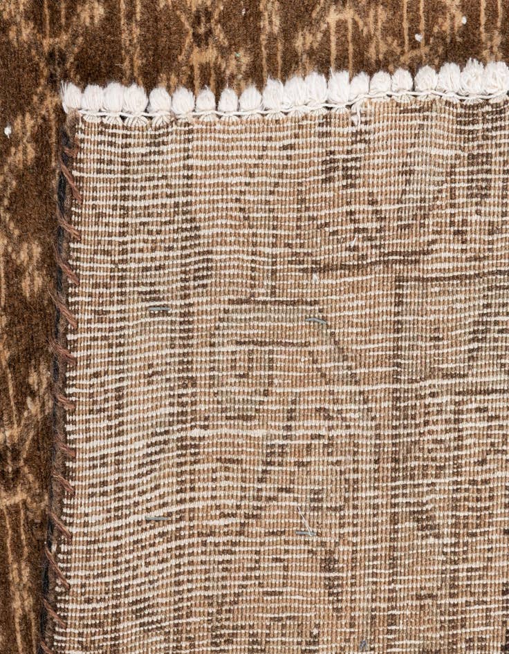 Detail image of  5' 1 x 10' 4  Hand Knotted Ultra Vintage Persian Wool Runner Rug
