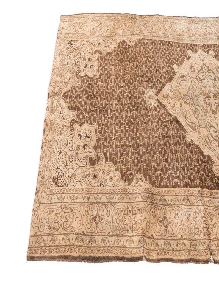 Detail image of  5' 1 x 10' 4  Hand Knotted Ultra Vintage Persian Wool Runner Rug