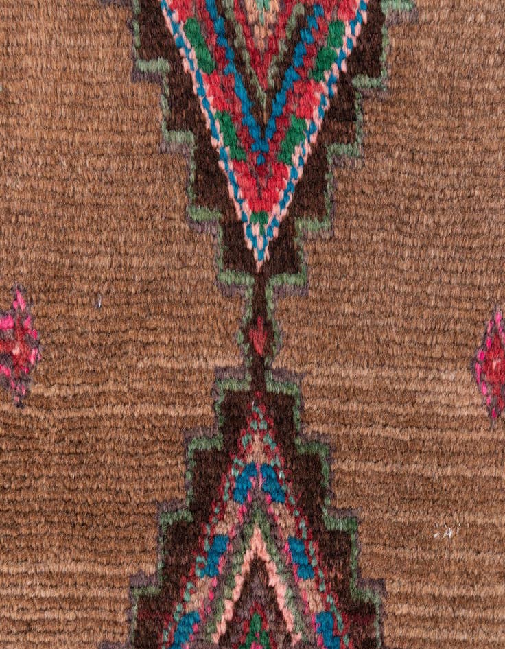Detail image of  2' 3 x 5' 4  Hand Knotted Ultra Vintage Persian Wool Runner Rug