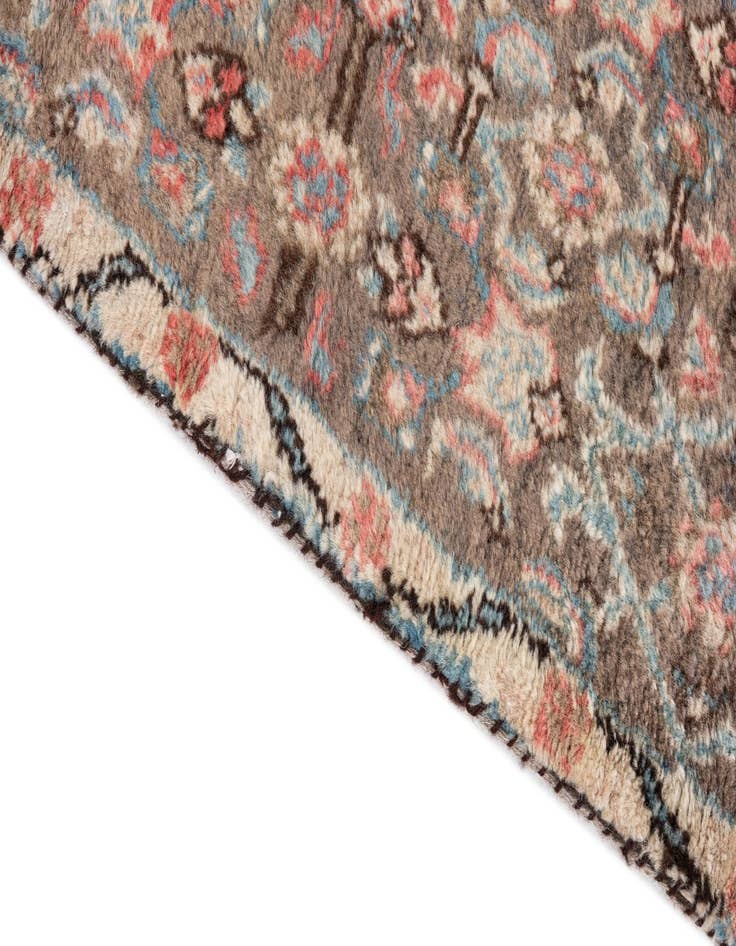 Detail image of  2' 9 x 8' 8  Hand Knotted Ultra Vintage Persian Wool Runner Rug