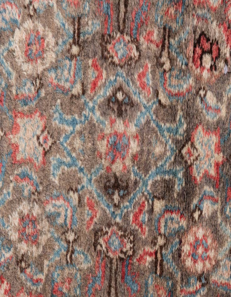 Detail image of  2' 9 x 8' 8  Hand Knotted Ultra Vintage Persian Wool Runner Rug