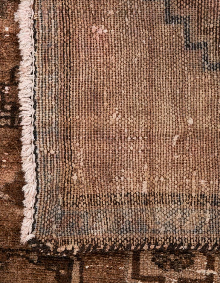 Detail image of  2' 3 x 5' 9  Hand Knotted Ultra Vintage Persian Wool Runner Rug