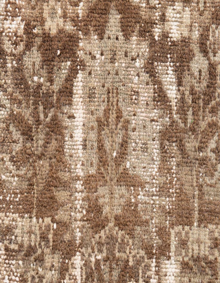 Detail image of  2' 2 x 9' 5  Hand Knotted Ultra Vintage Persian Wool Runner Rug