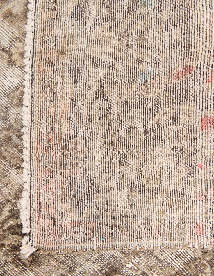 Detail image of  2' 2 x 9' 5  Hand Knotted Ultra Vintage Persian Wool Runner Rug