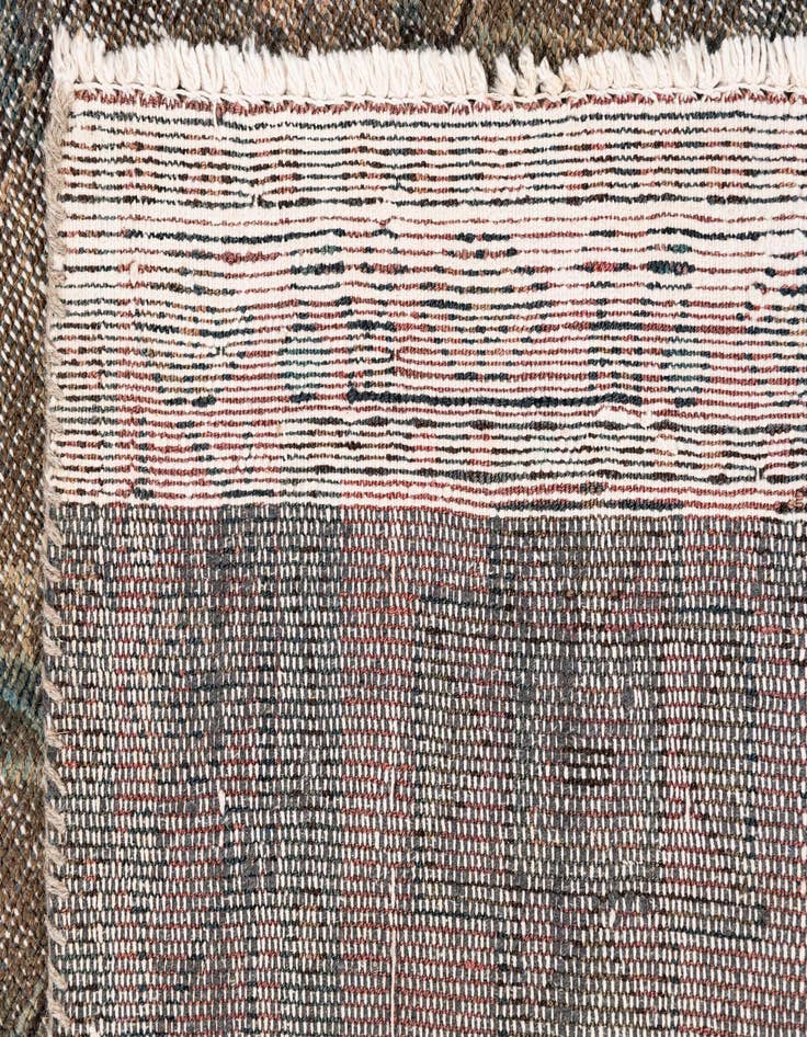 Detail image of  3' 5 x 9' 9  Hand Knotted Ultra Vintage Persian Wool Runner Rug