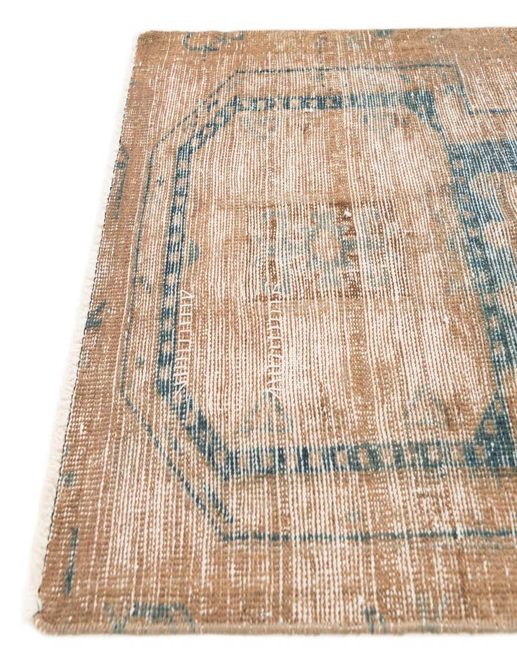 Detail image of  2' 7 x 10'  Hand Knotted Ultra Vintage Persian Wool Runner Rug