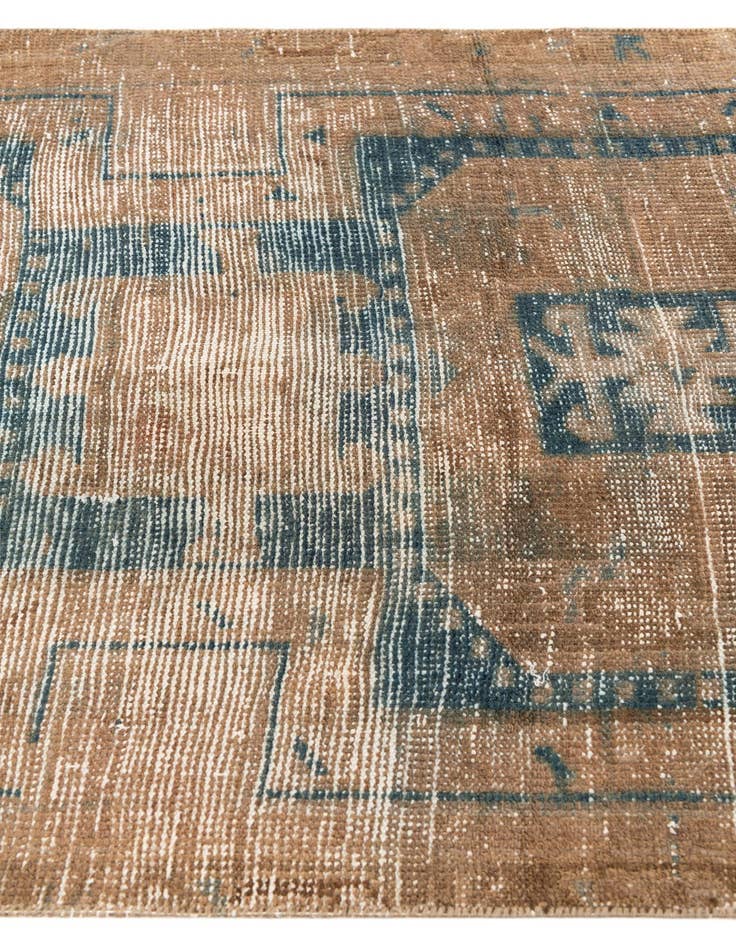 Detail image of  2' 7 x 10'  Hand Knotted Ultra Vintage Persian Wool Runner Rug