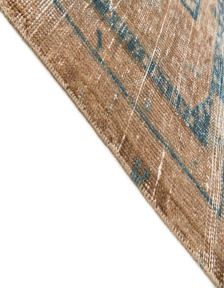 Detail image of  2' 7 x 10'  Hand Knotted Ultra Vintage Persian Wool Runner Rug