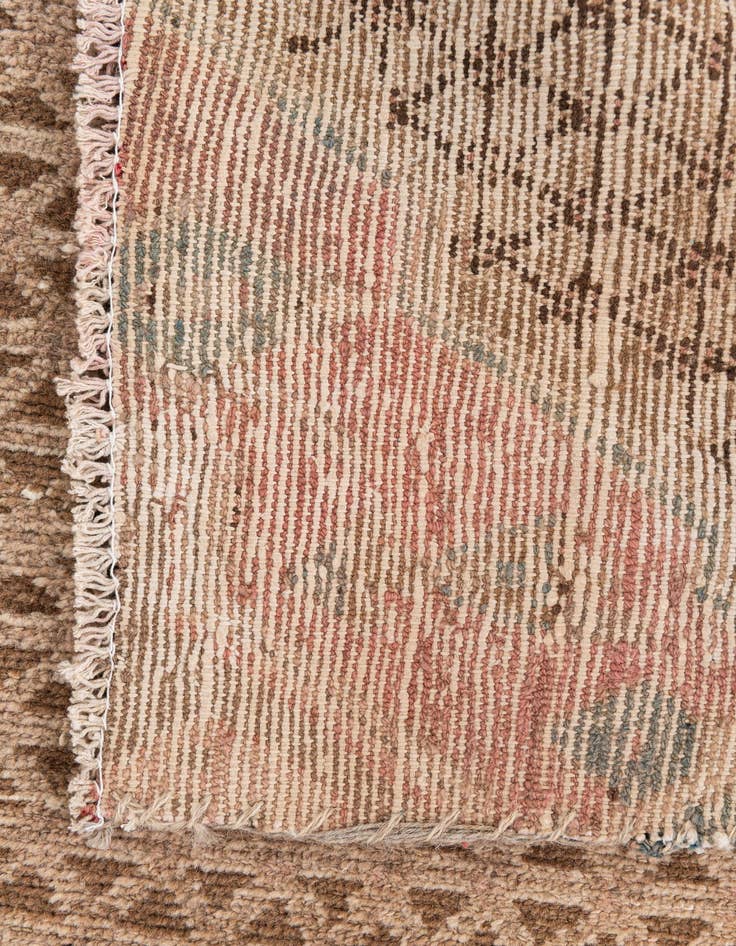 Detail image of  3' 2 x 7' 5  Hand Knotted Ultra Vintage Persian Wool Runner Rug