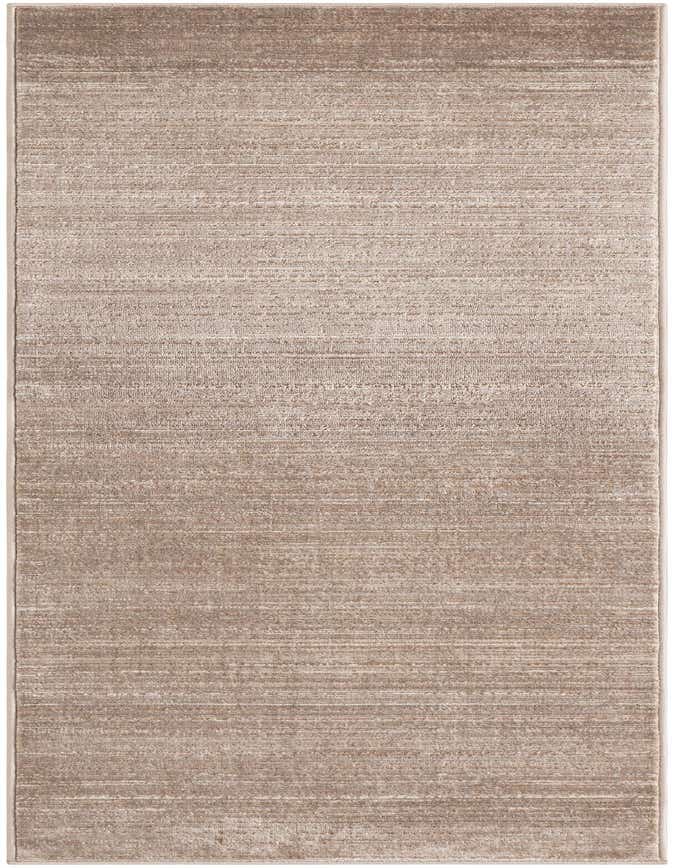 A 6 ft runner rug in varying shades of brown and tan, featuring a modern textured solid pattern, ideal for a hallway.