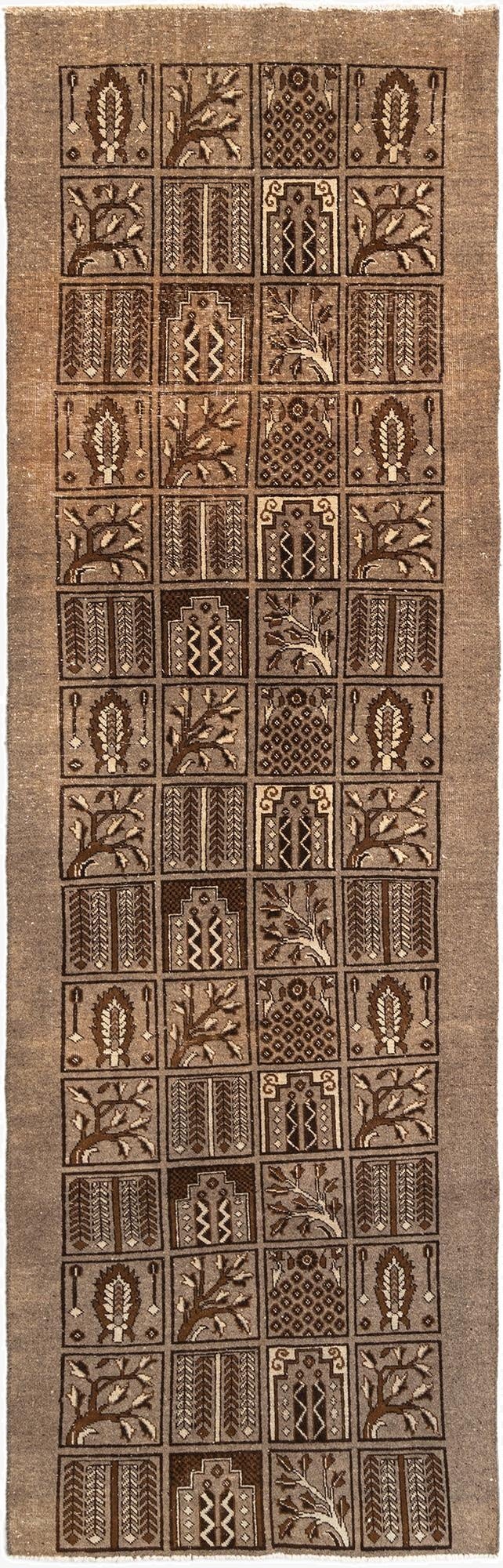  3' 5 x 11' 1 Vintage Wool Runner Rug