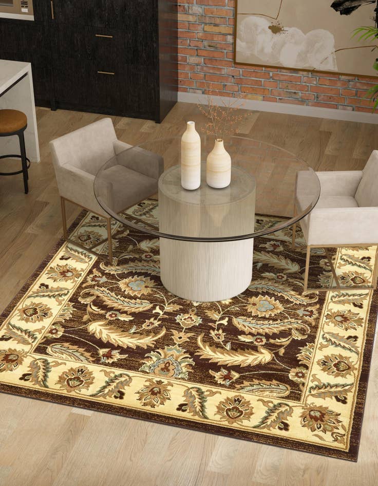 Detail image of  4' x 4' Aditi Square Rug