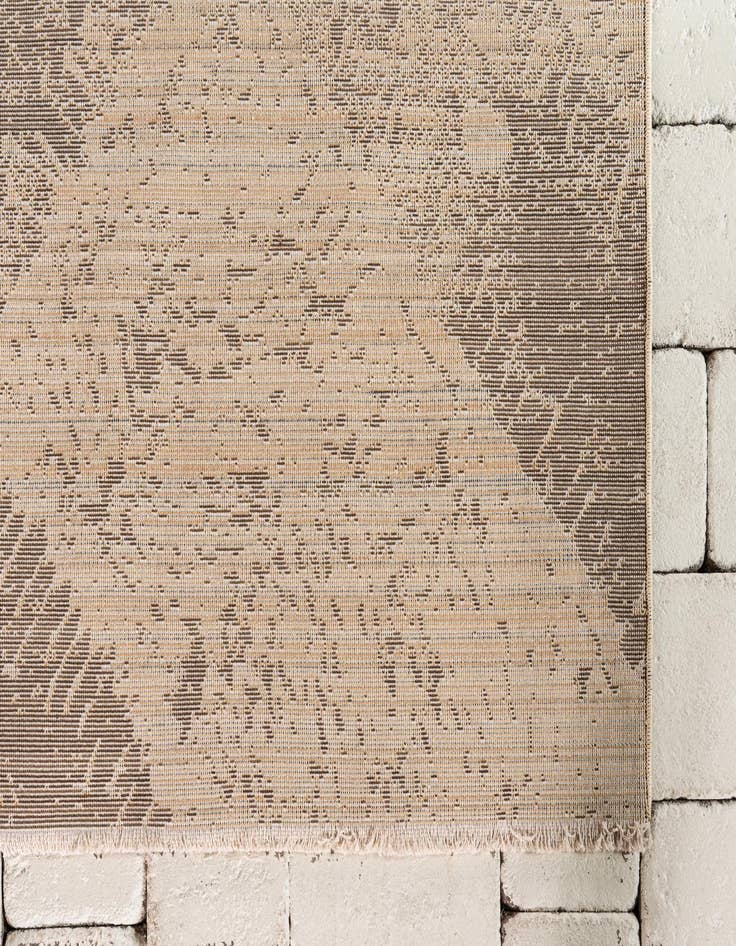 Detail image of  4' 5 x 4' 5 Charlestown Square Rug