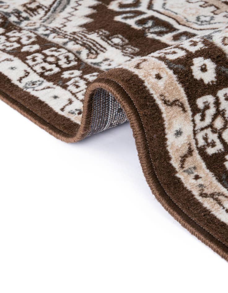 Detail image of  5' 3 x 5' 3 Charlotte Square Rug