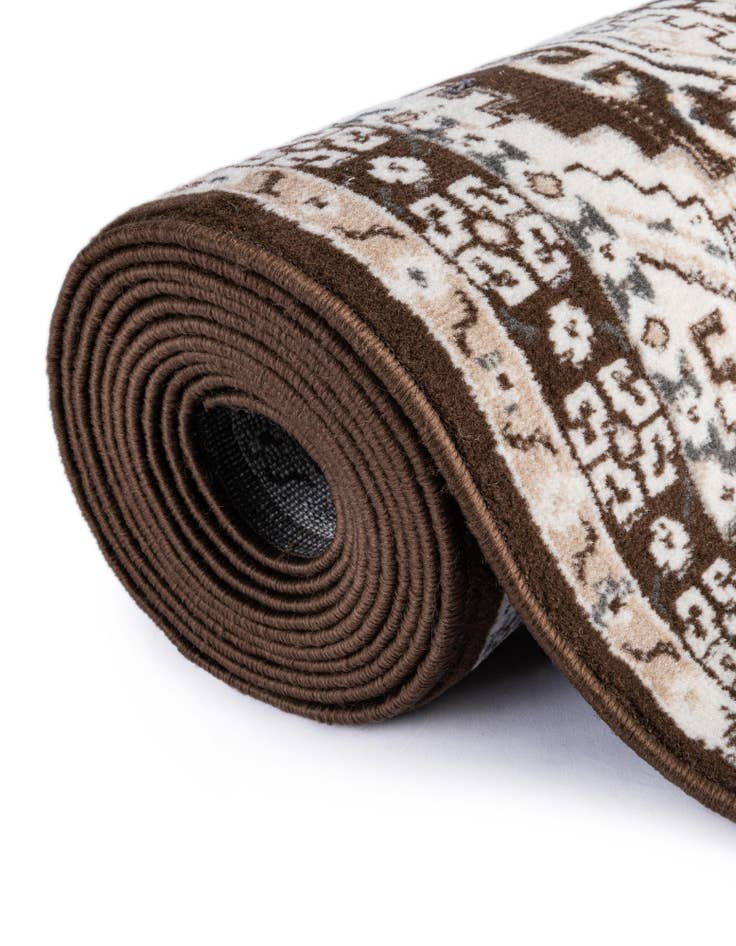 Detail image of  5' 3 x 5' 3 Charlotte Square Rug