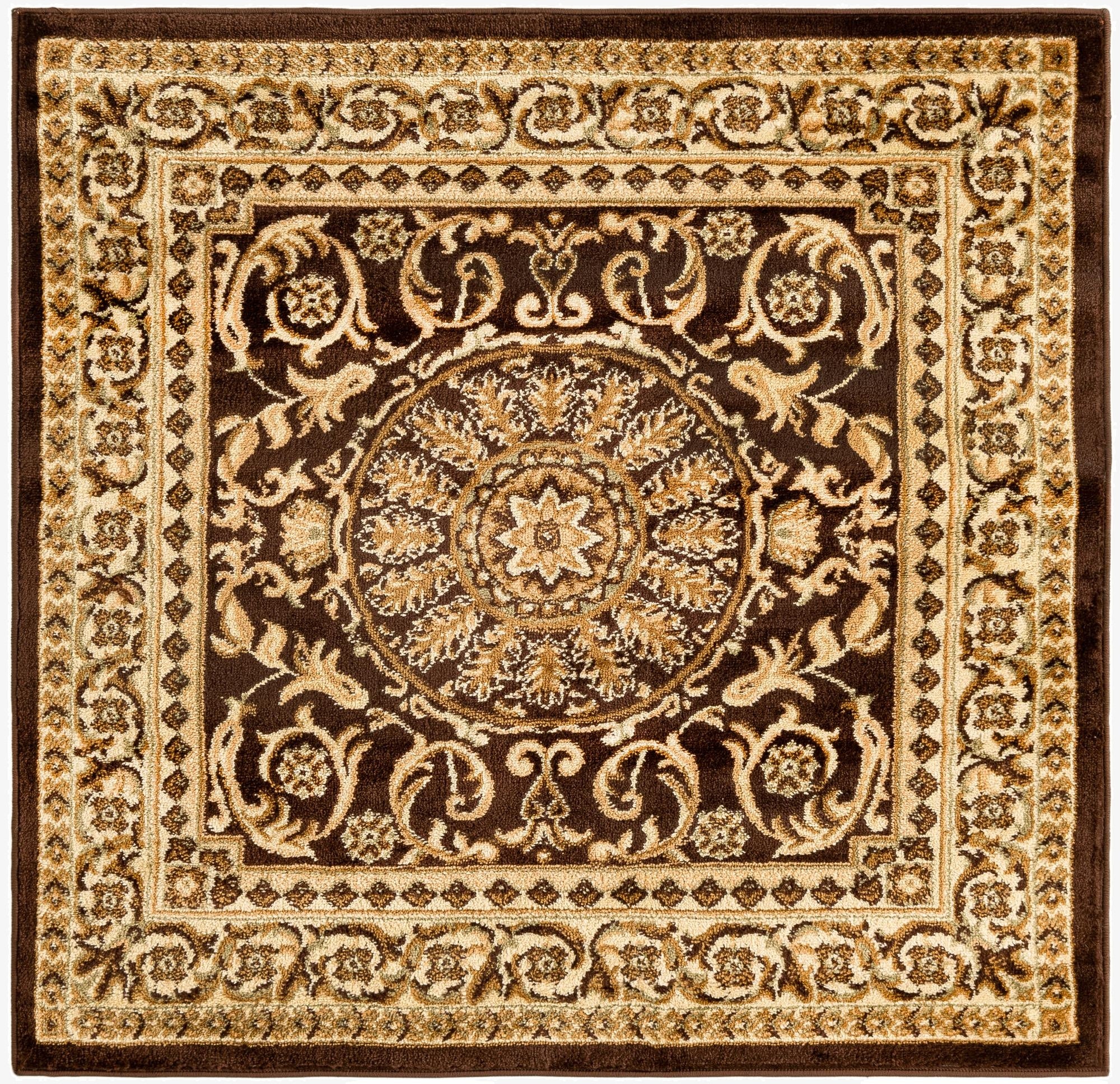  4' x 4' Chateau Square Rug