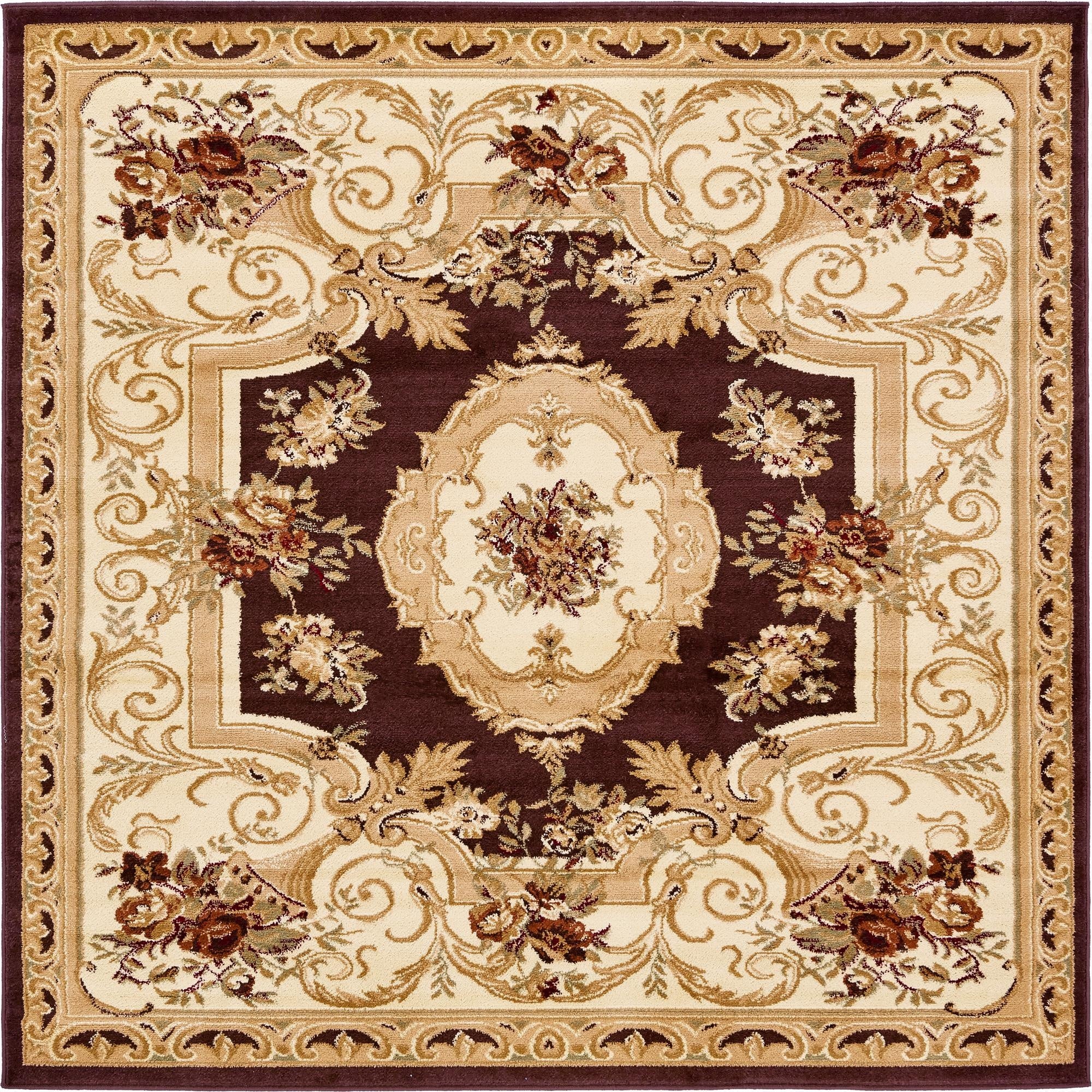  6' x 6' Chateau Square Rug