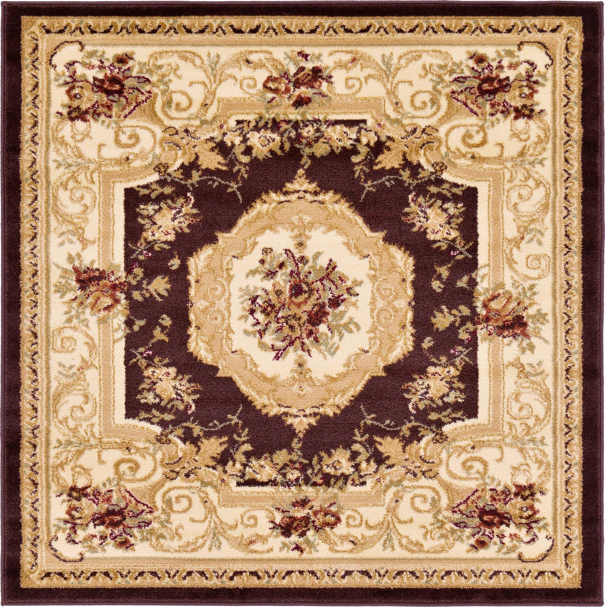  4' x 4' Chateau Square Rug