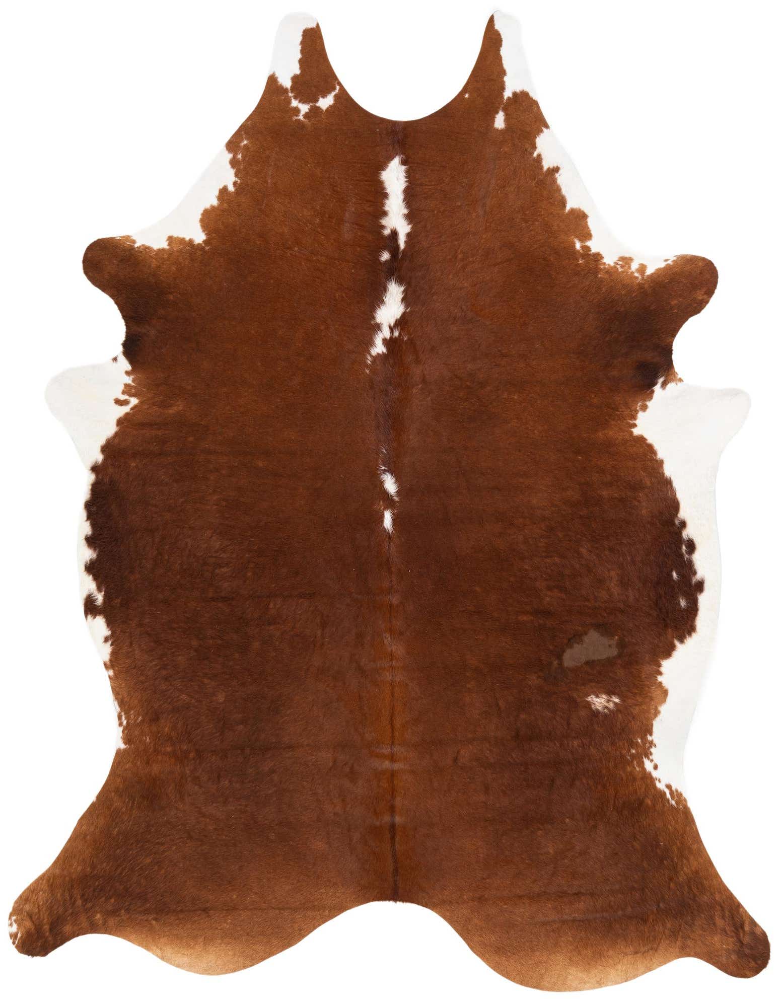 Primary image  6' 5 x 6' 11 Cowhide Leather Square Rug