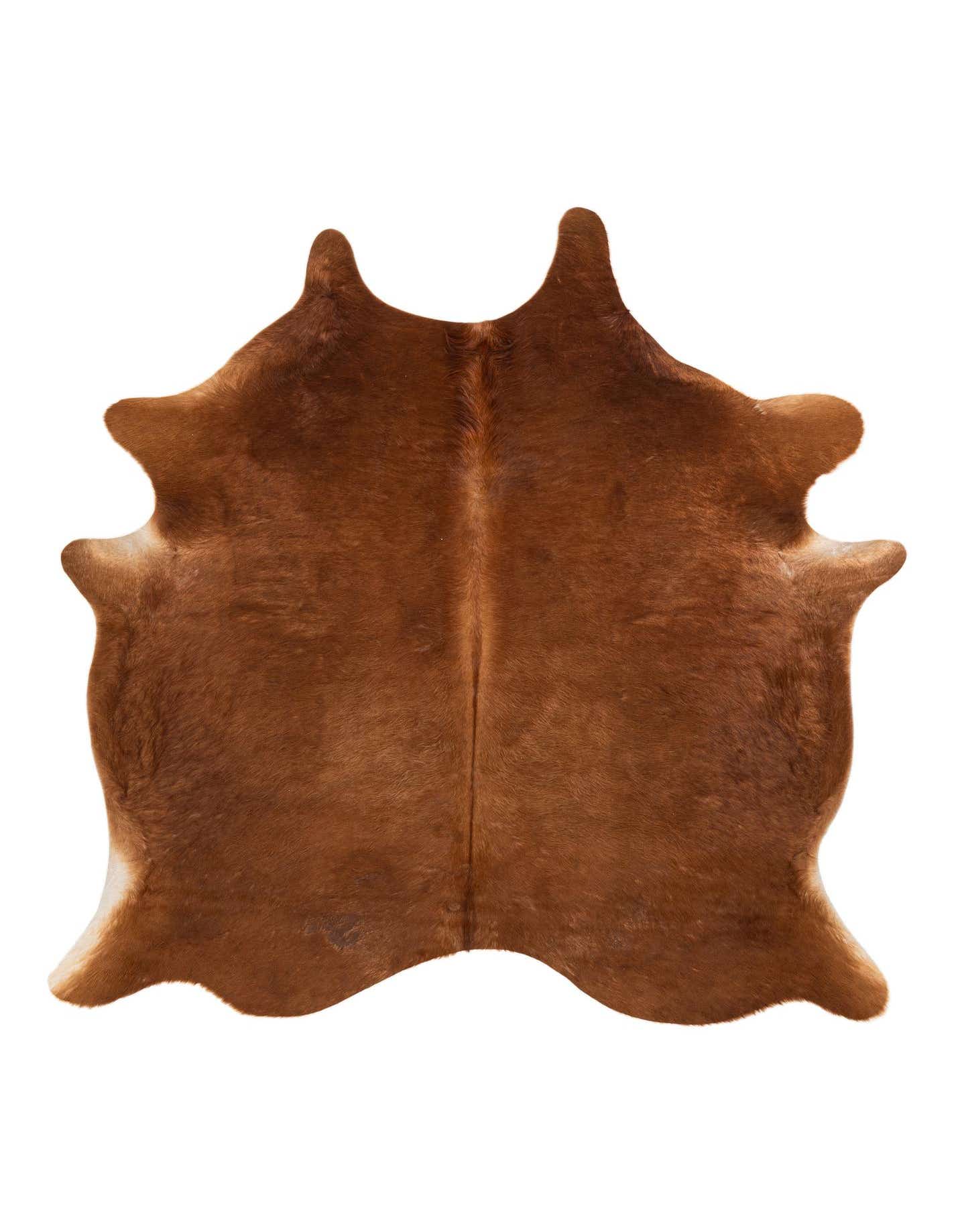 Primary image  6' 3 x 6' 8 Cowhide Leather Square Rug