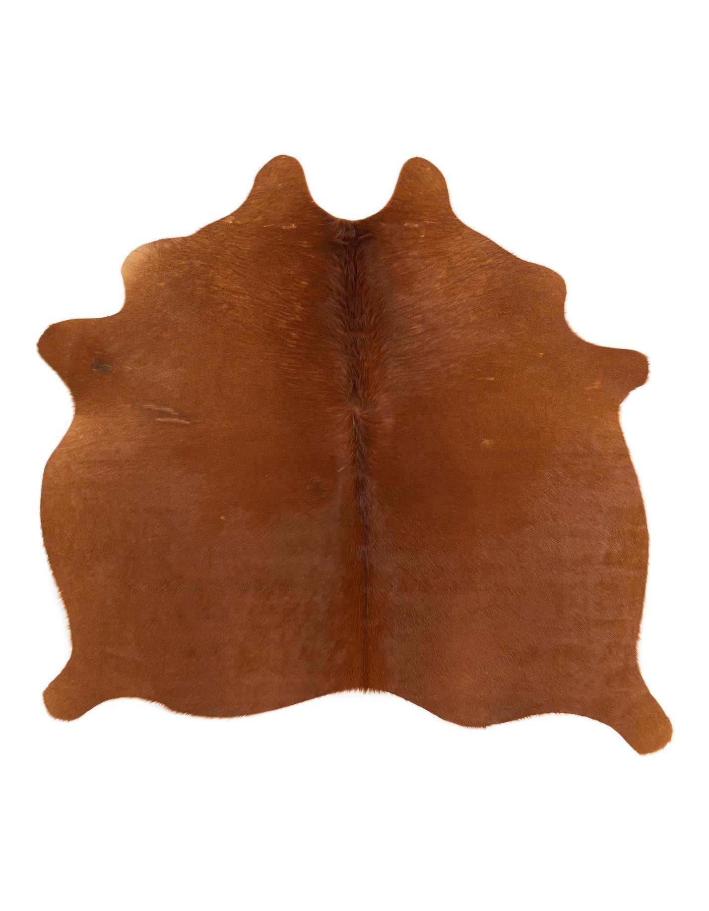 Primary image  4' 11 x 4' 11 Cowhide Leather Square Rug