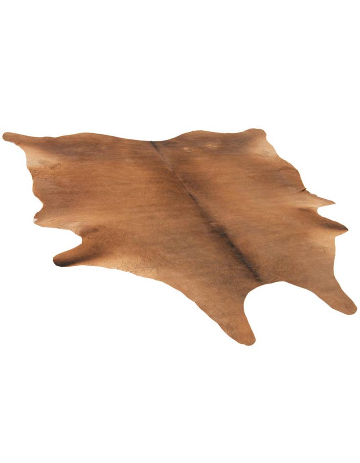 Detail image of  6' 5 x 6' 8 Cowhide Leather Square Rug