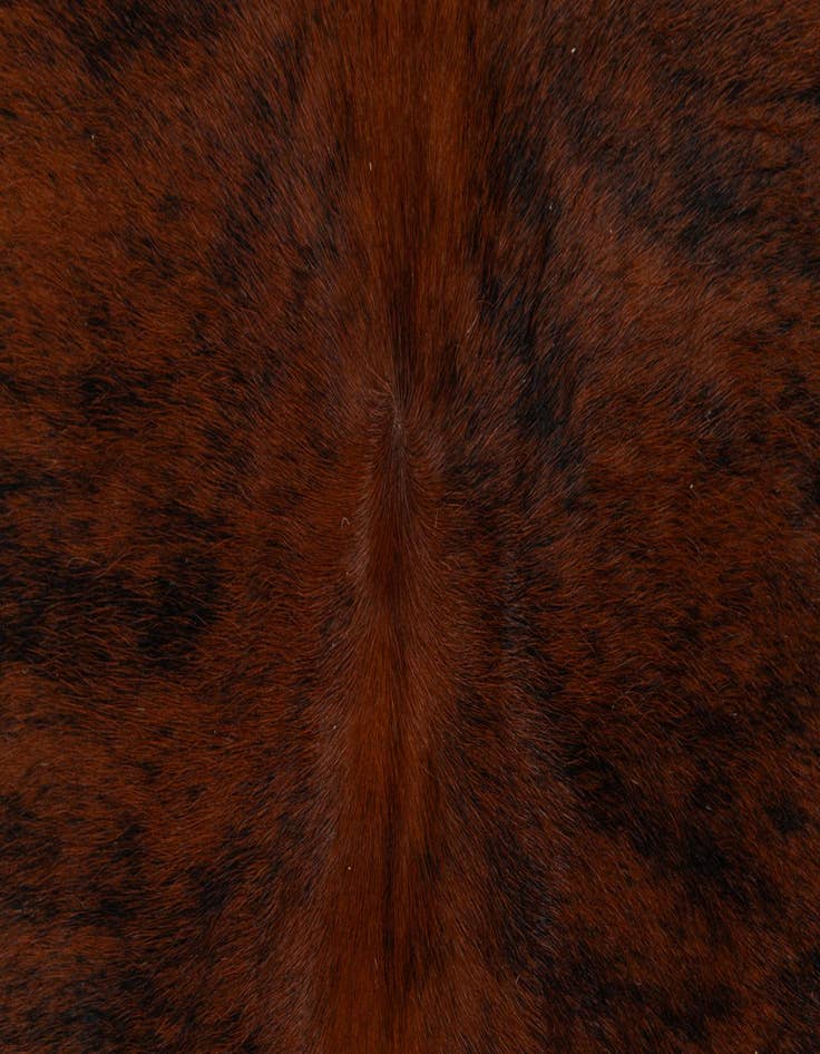 Detail image of  5' 1 x 5' 9 Cowhide Leather Square Rug