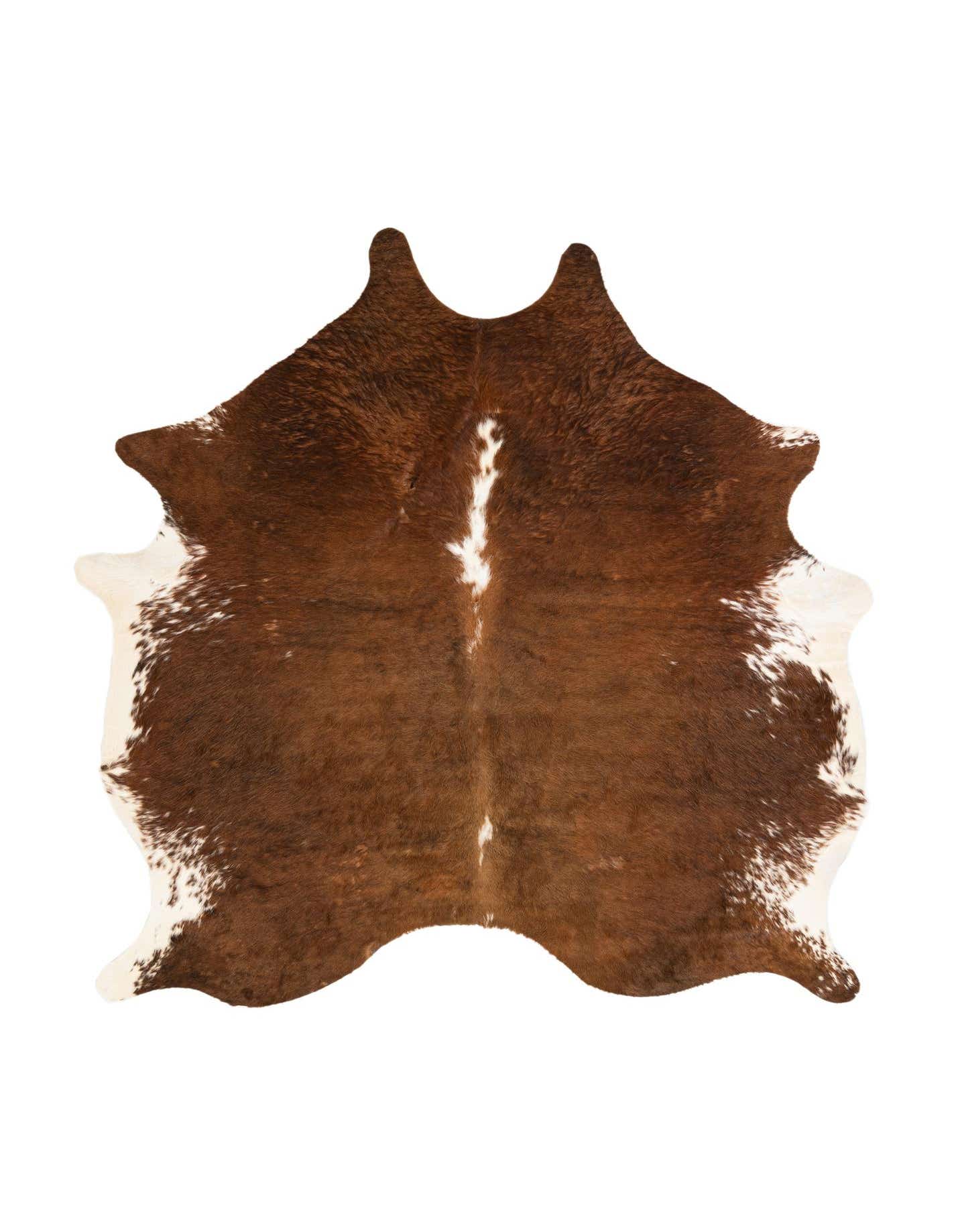 Primary image  6' 3 x 6' 8 Cowhide Leather Square Rug