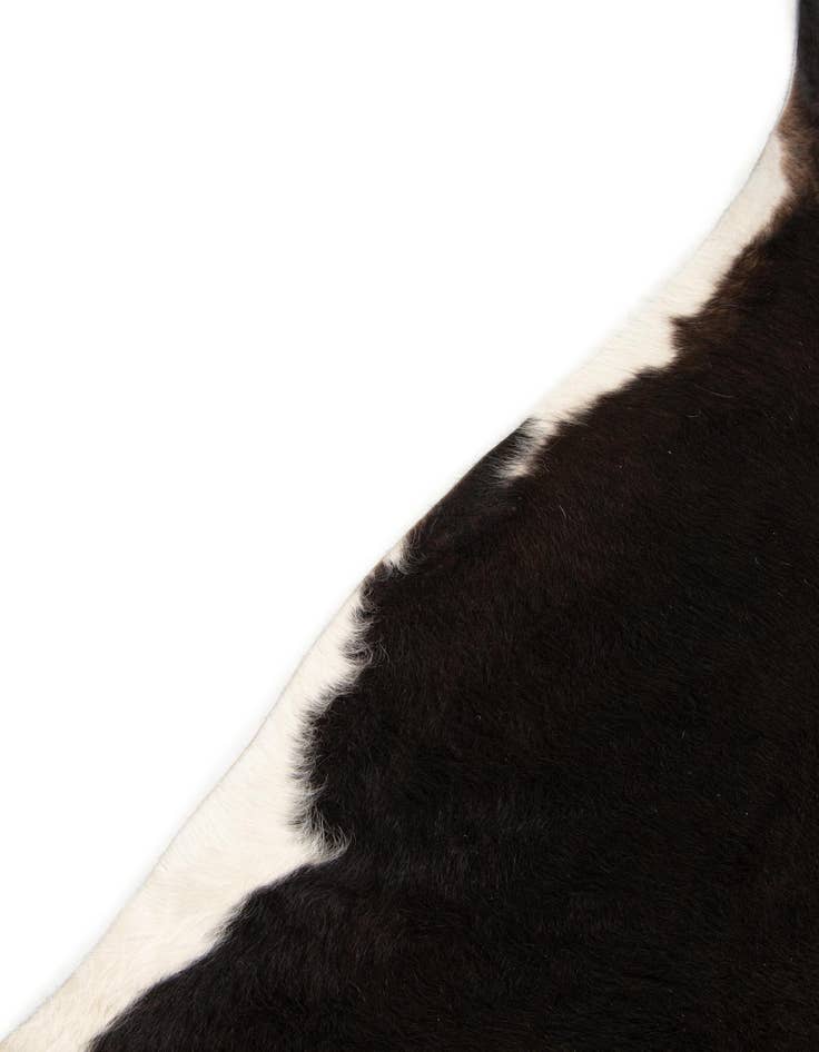 Detail image of  6' 1 x 6' 8 Cowhide Leather Square Rug