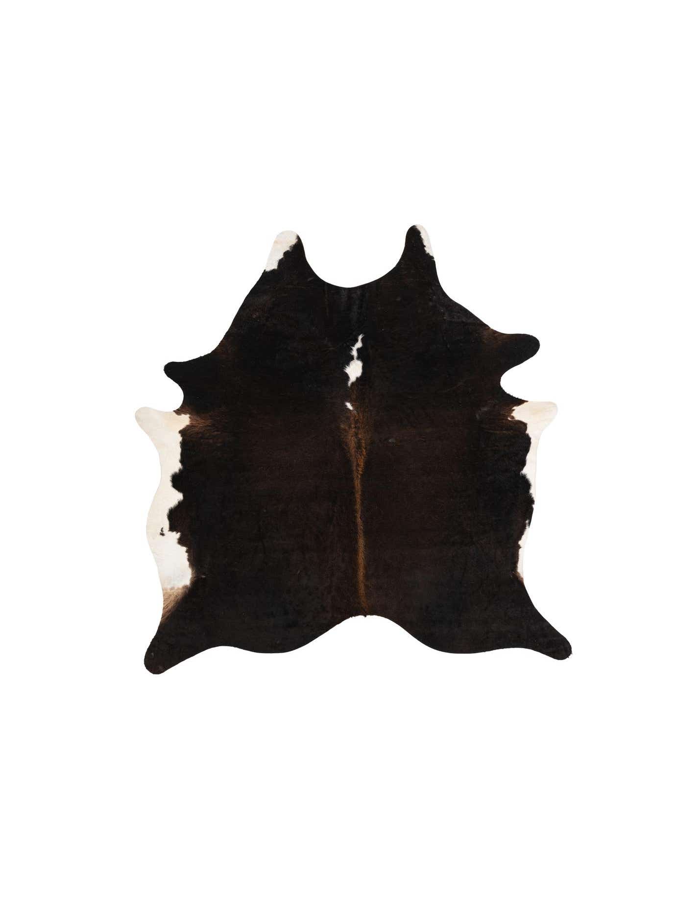Primary image  6' 1 x 6' 8 Cowhide Leather Square Rug