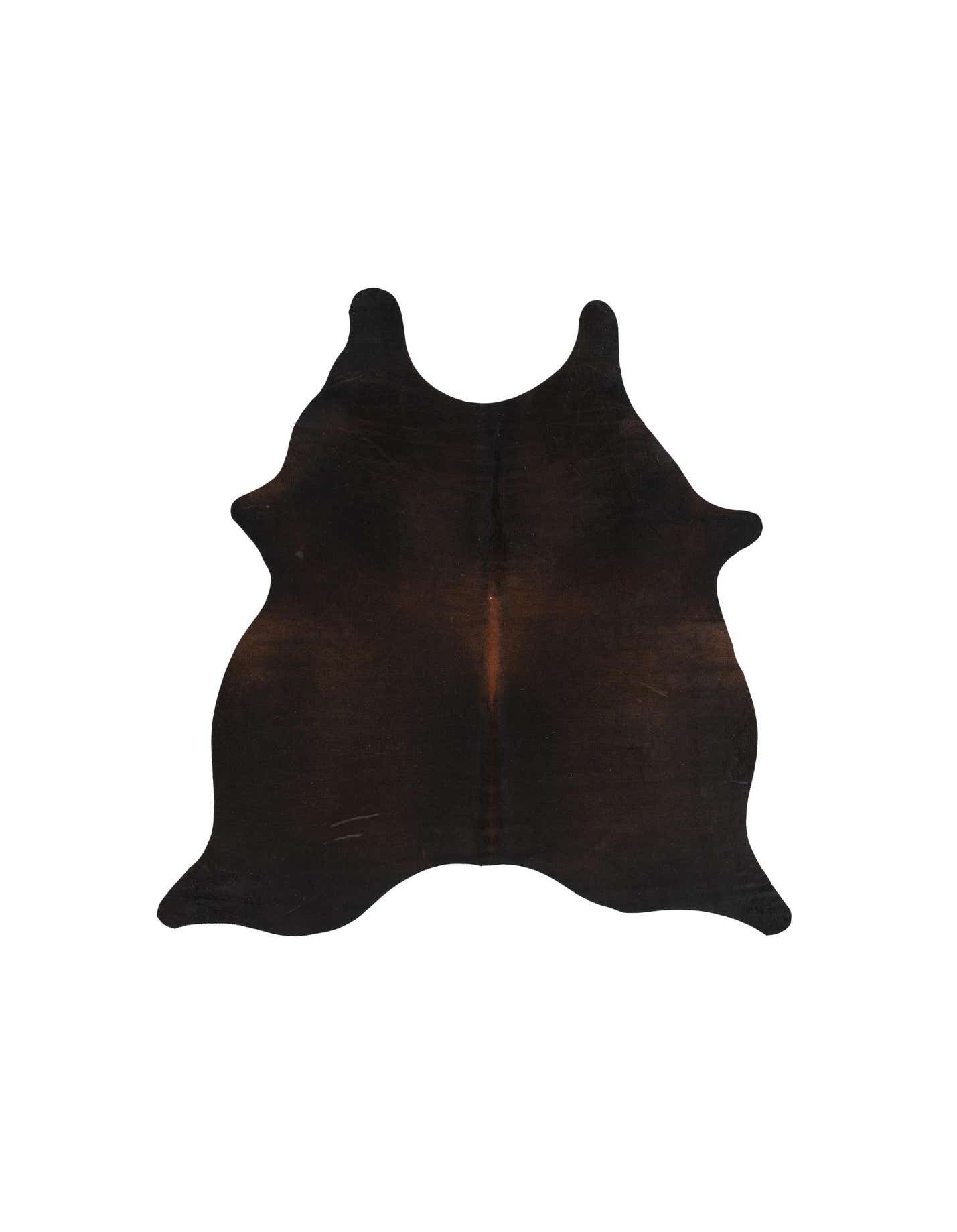 Primary image  5' 5 x 5' 9 Cowhide Leather Square Rug