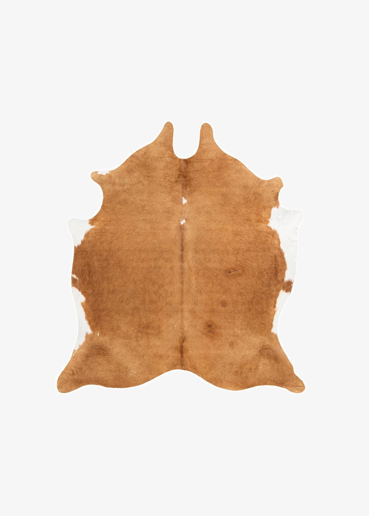  6' 5 x 6' 7 Cowhide Leather Square Rug