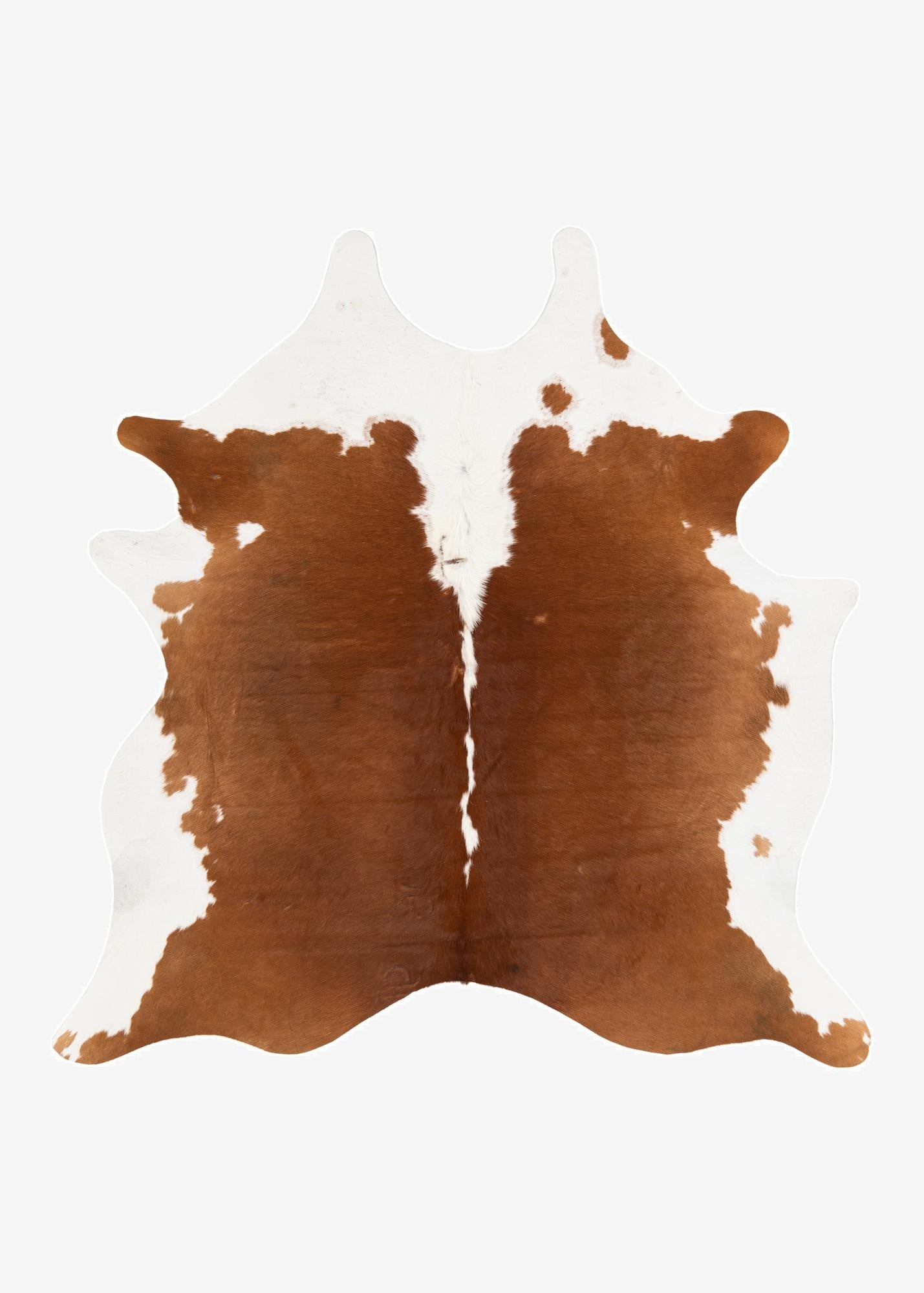  6' 2 x 6' 2 Cowhide Leather Square Rug
