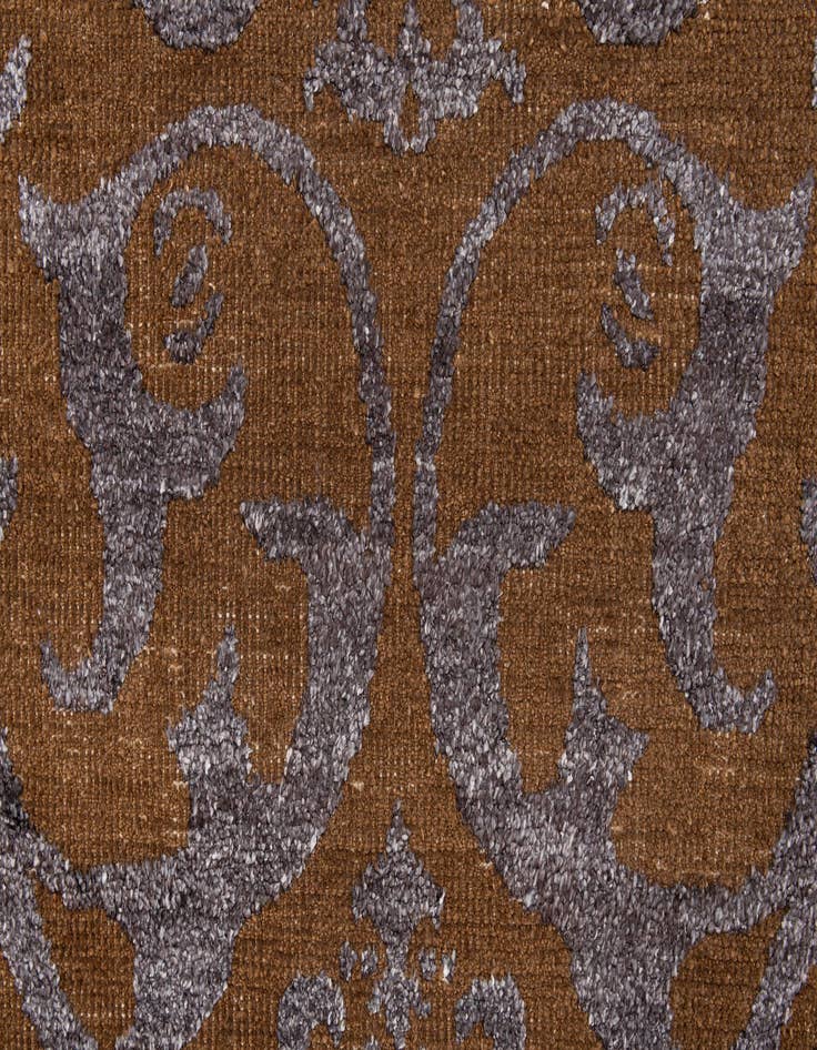Detail image of 11' 1 x 11' 1 Hand Knotted Darya Wool Square Rug