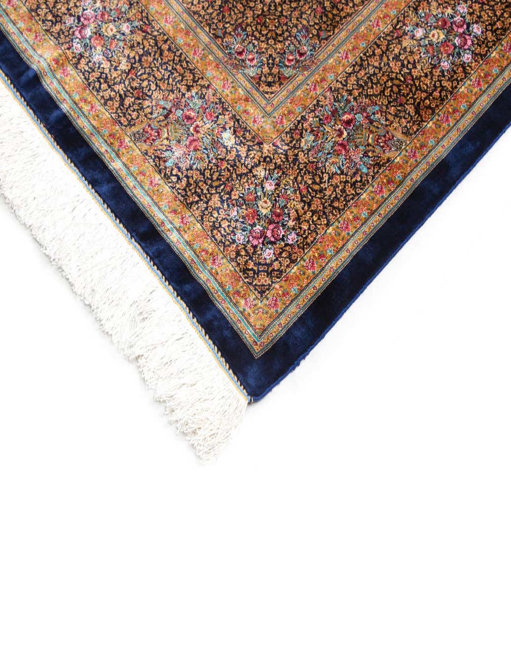 Primary image  6' 7 x 6' 7 Ghom Design Square Rug