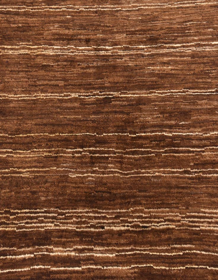 Detail image of  6' x 6' 6  Hand Knotted Kashkuli Gabbeh Wool Square Rug