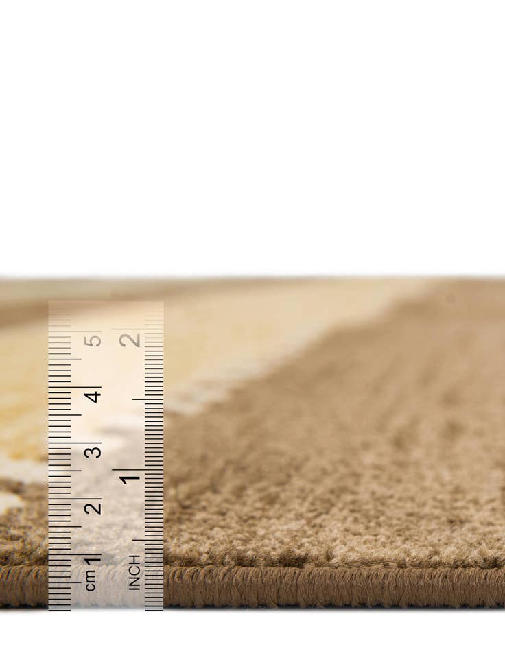 Detail image of  8' x 8' Kashkuli Gabbeh Square Rug