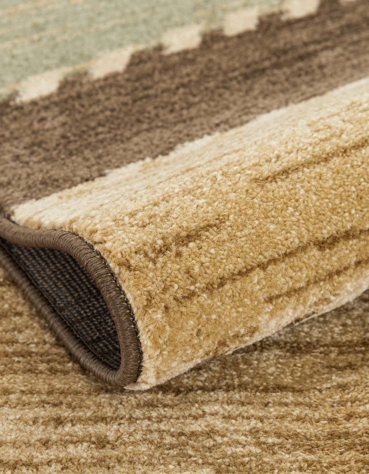 Detail image of  8' x 8' Kashkuli Gabbeh Square Rug