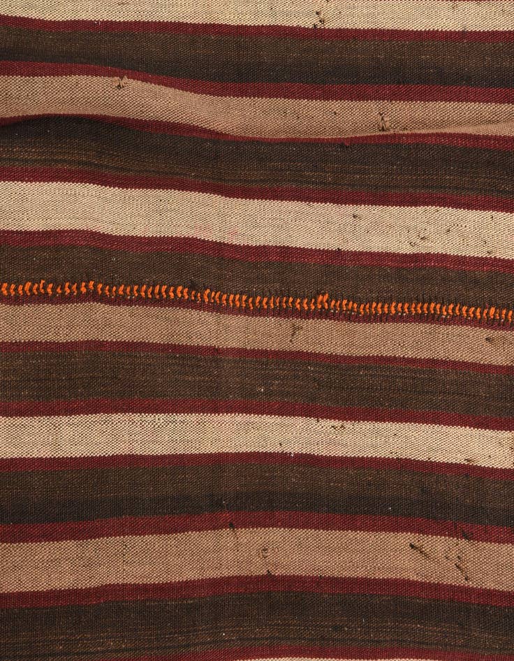 Detail image of  4' 1 x 4' 3  Hand Woven Kilim Fars Wool Square Rug