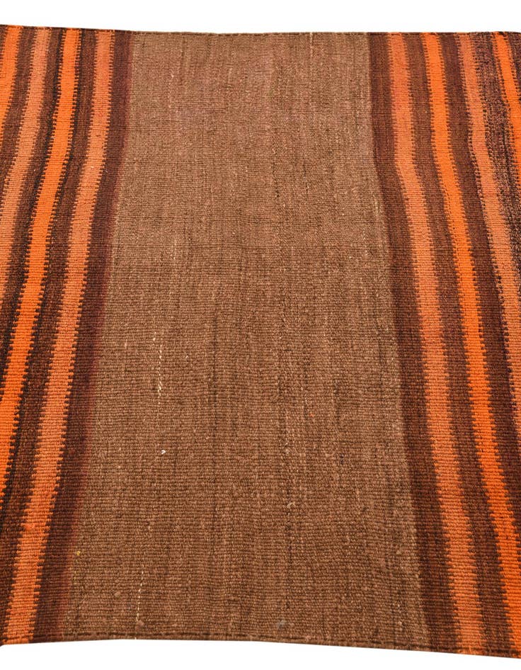 Detail image of  3' 2 x 3' 6  Hand Woven Kilim Fars Wool Square Rug