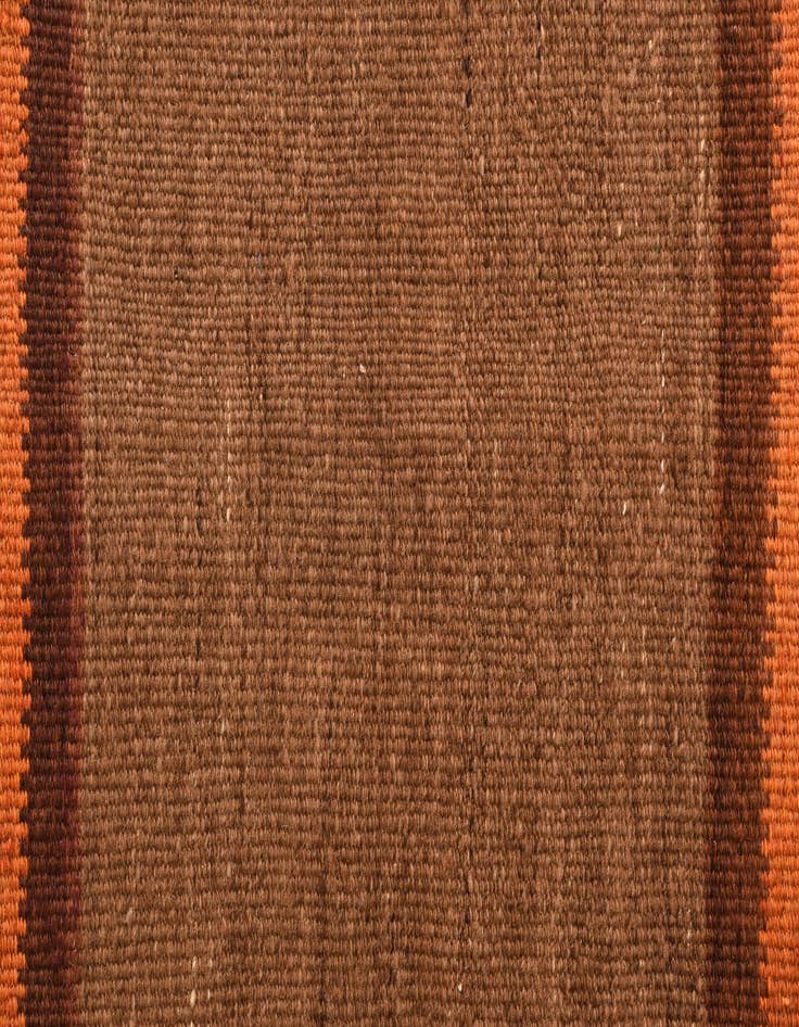 Detail image of  3' 2 x 3' 6  Hand Woven Kilim Fars Wool Square Rug