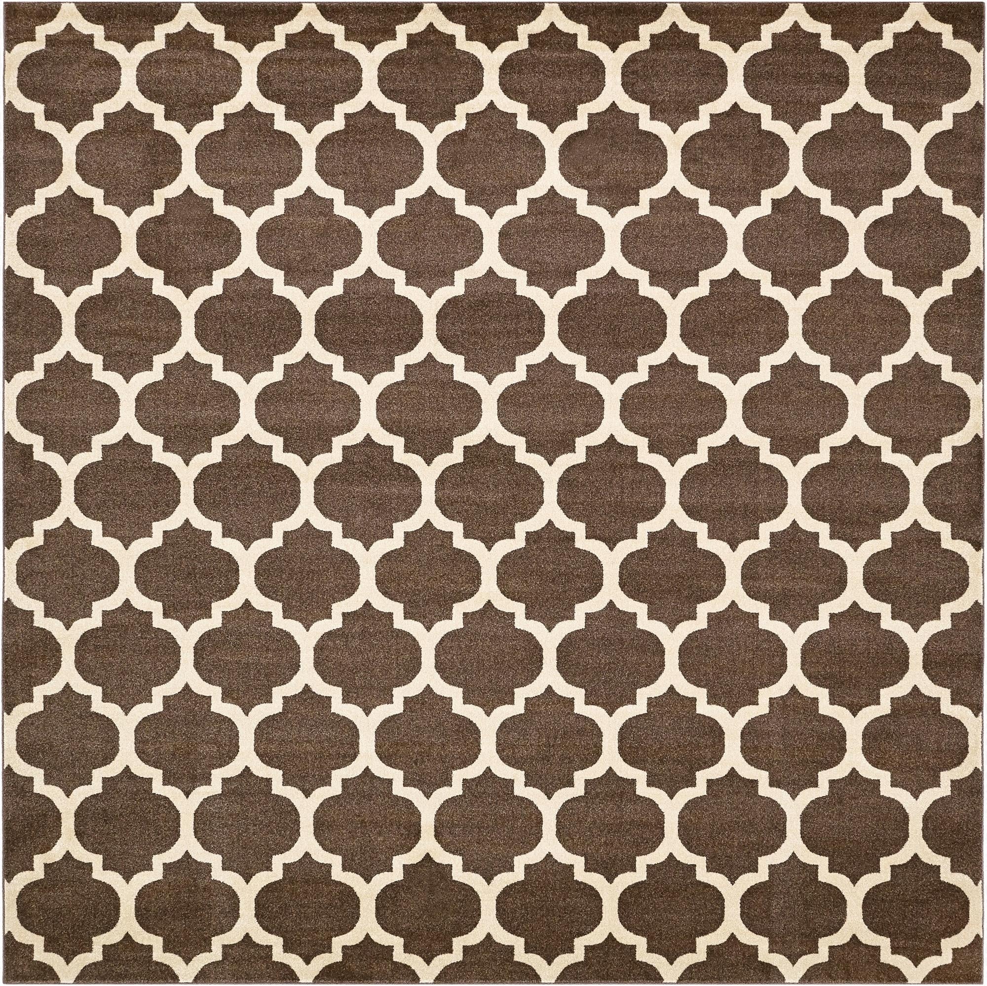  10' x 10' Lattice Square Rug