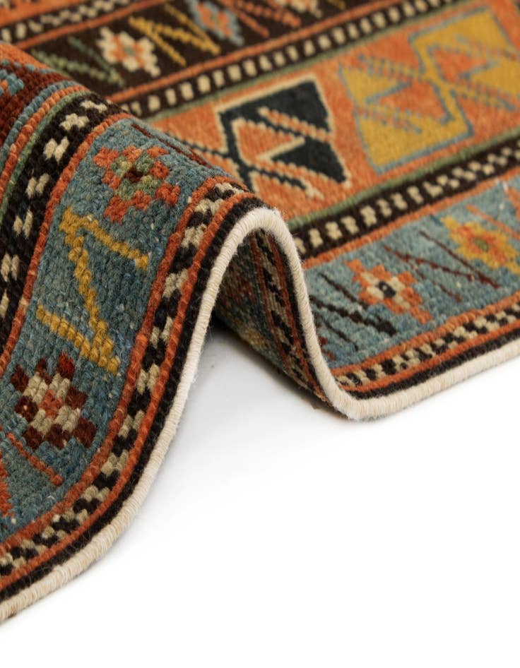 Detail image of  3' 7 x 4' 5 Marasali Wool Square Rug