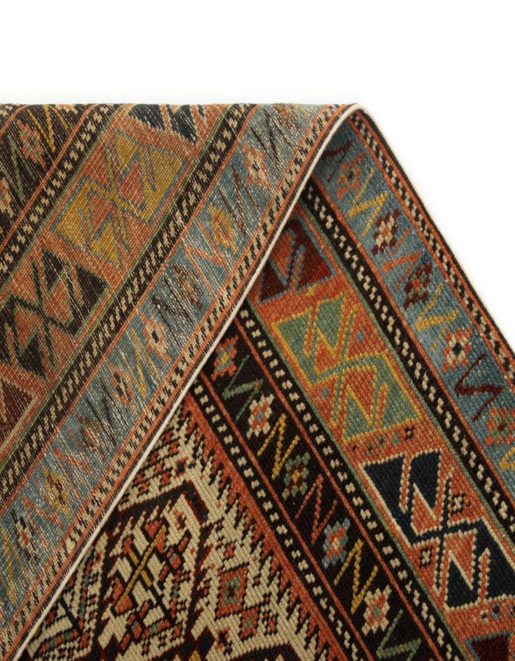 Detail image of  3' 7 x 4' 5 Marasali Wool Square Rug