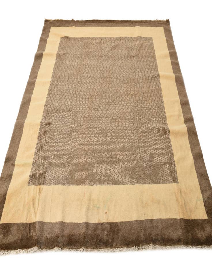 Detail image of  6' 4 x 6' 10  Hand Knotted Modern Ziegler Square Rug